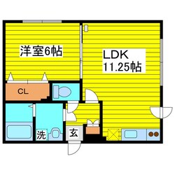 北１８条駅 徒歩10分 4階の物件間取画像